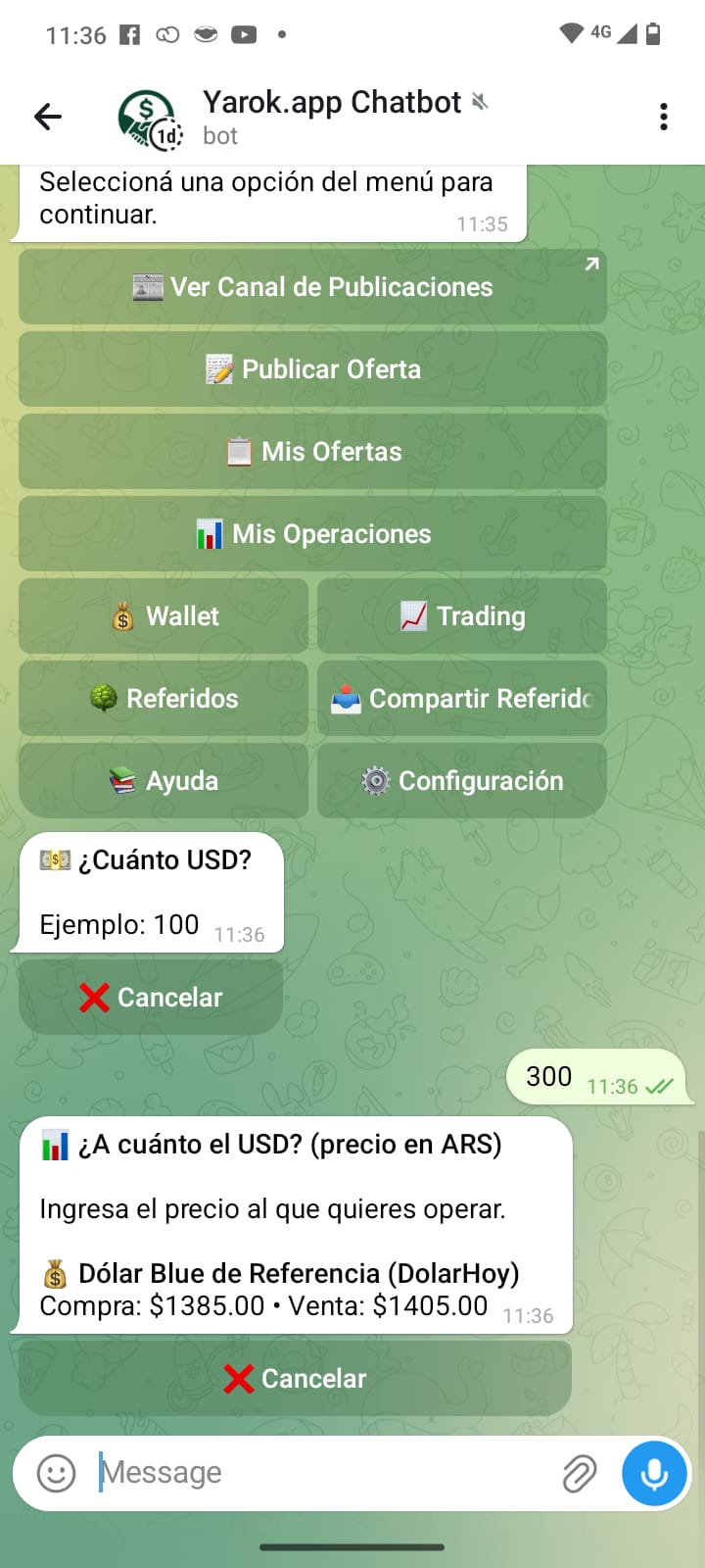 Paso 5 - Operaciones